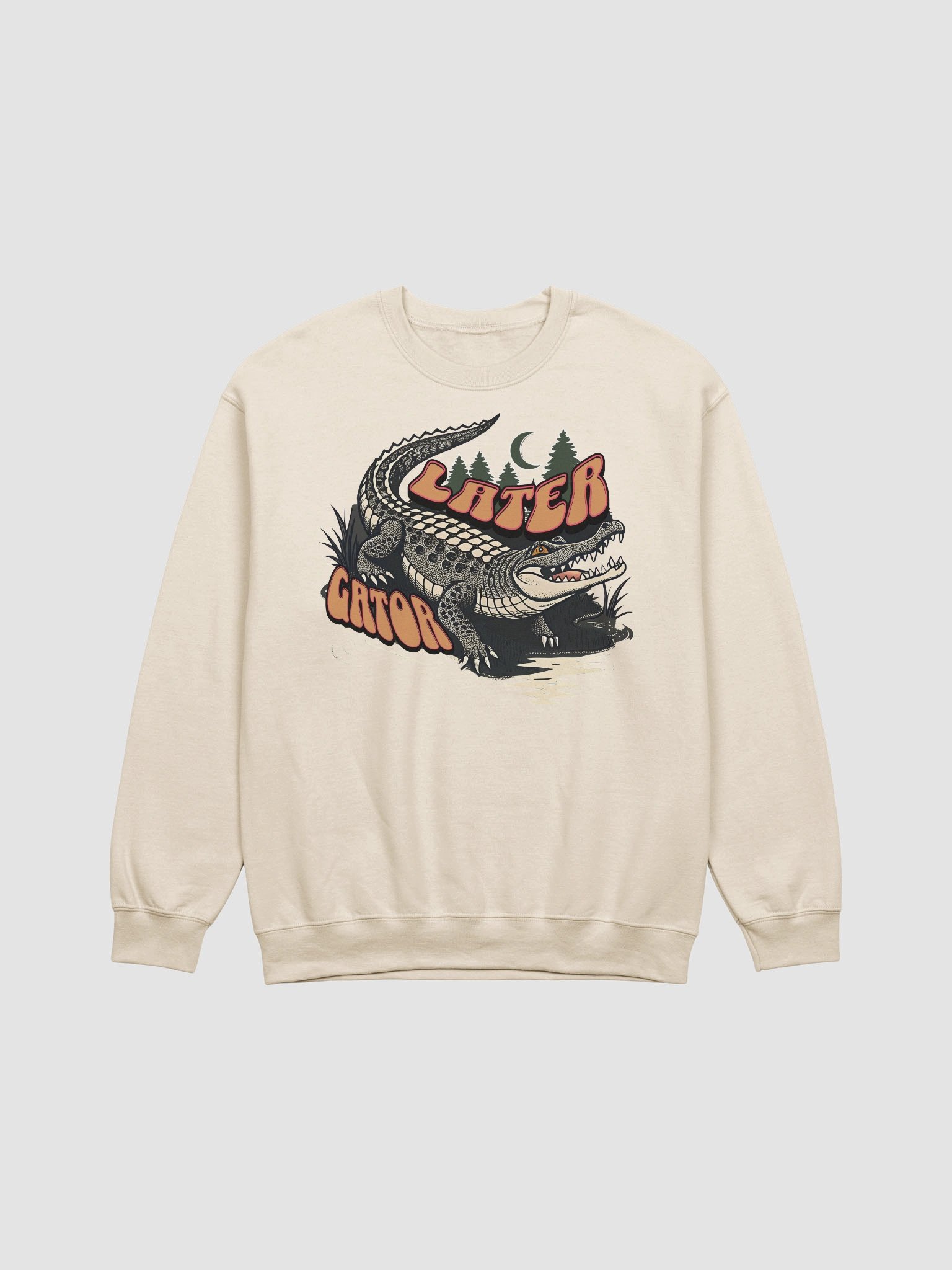 Later Gator Illustrated Crewneck Sweatshirt product image (21)