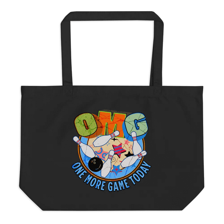 OMG One More Game Today Bowling Strike Again Tote product image (1)