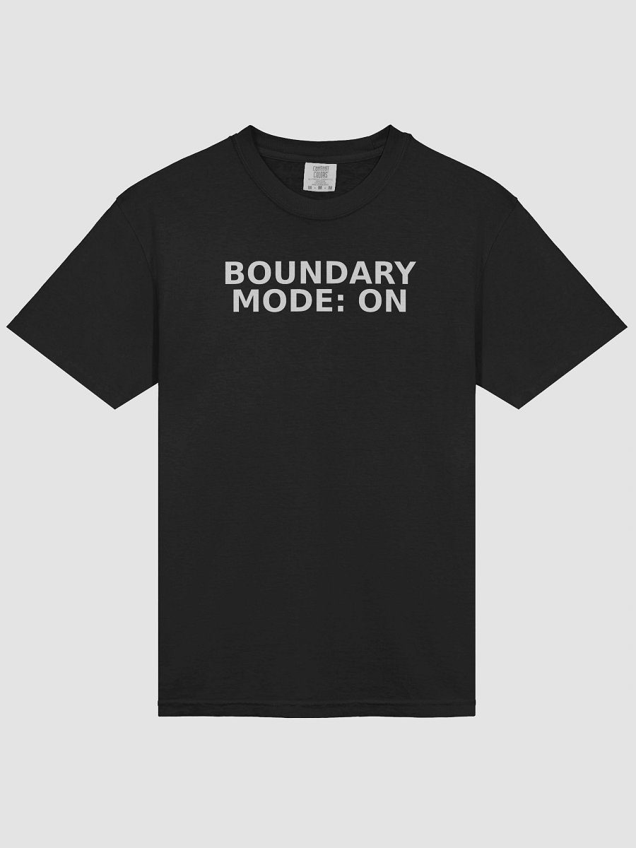 Boundary Mode: ON Tee – Because Nope Is a Full Sentence product image (3)