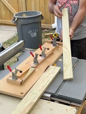 Tapering Jig For Outdoor Furniture