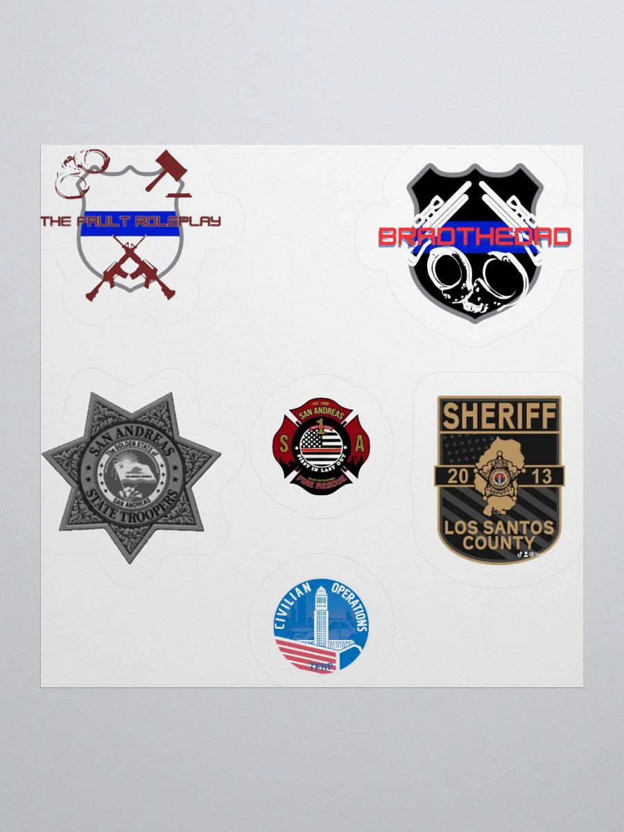 TFRP FT . BradTheDad Sticker Pack product image (1)