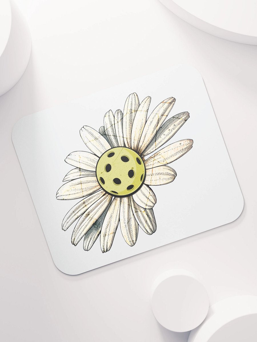 Flower Daisy Pickleball Mouse Pad product image (5)