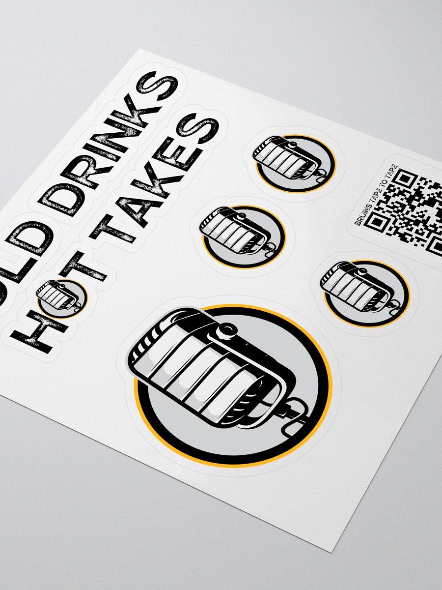 Cold Drinks, Hot Takes Sticker Pack product image (3)