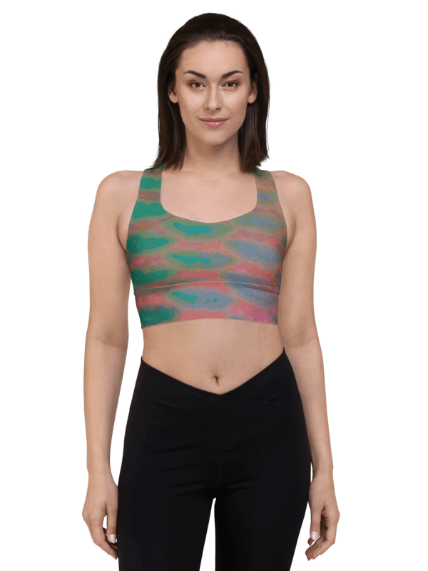 Parrotfish - Recycled Polyester - Longline Sports Bra product image (3)