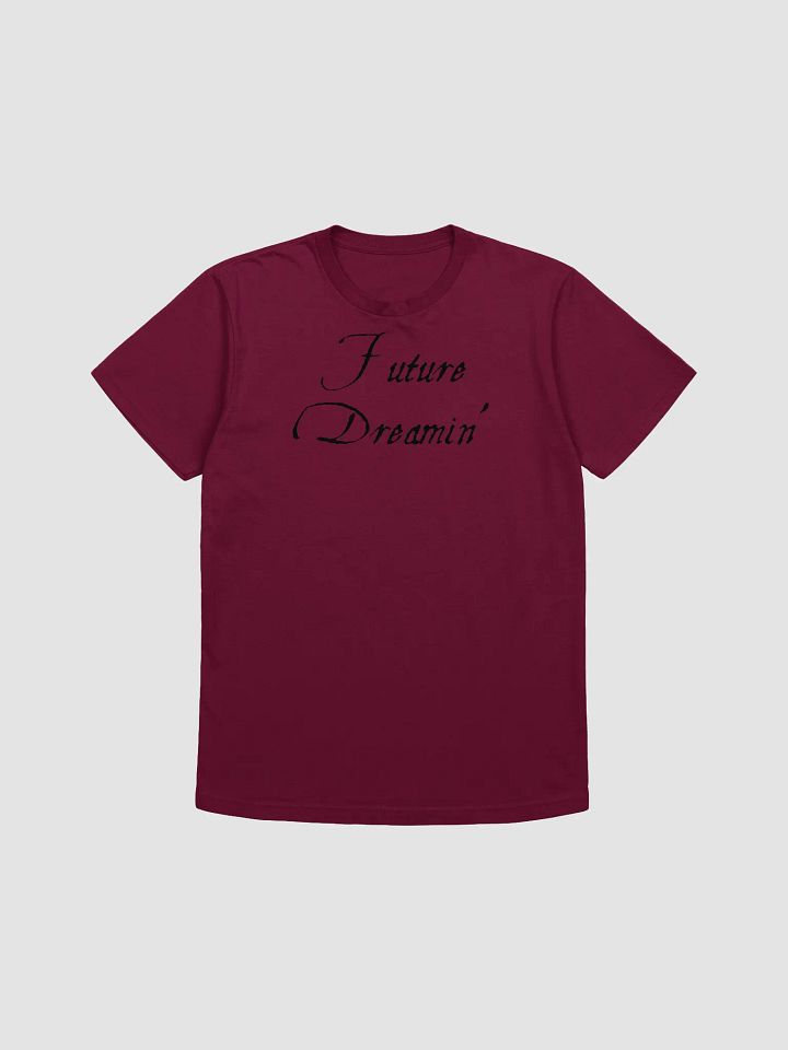Future Dreamin' Unisex Soft T-Shirt with Black Letters | Fancy Text Merch Soft Tee product image (7)