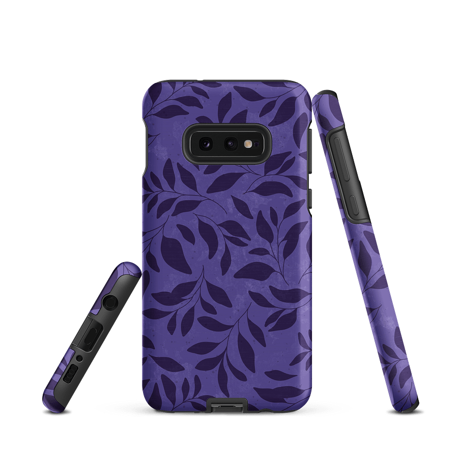 Midnight Foliage Purple Tough Case for Samsung product image (2)