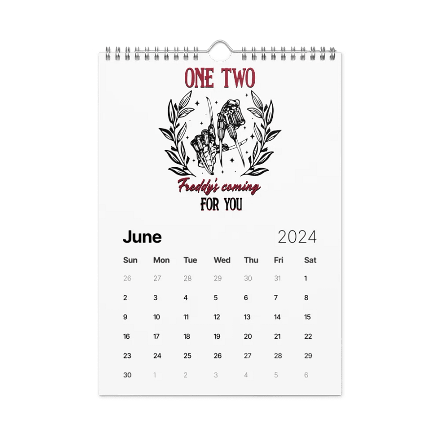 Horror Mayhem 2024 Calendar product image (8)
