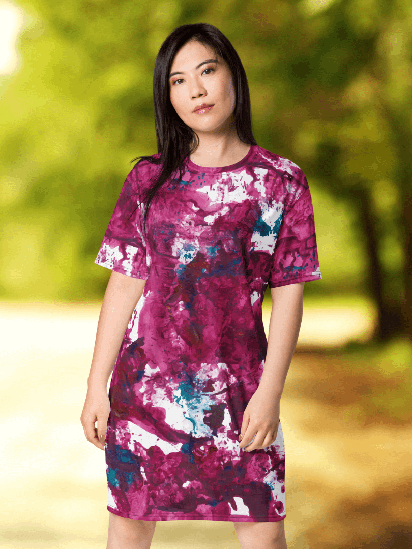 Imperial Red | T-Shirt Dress product image (1)