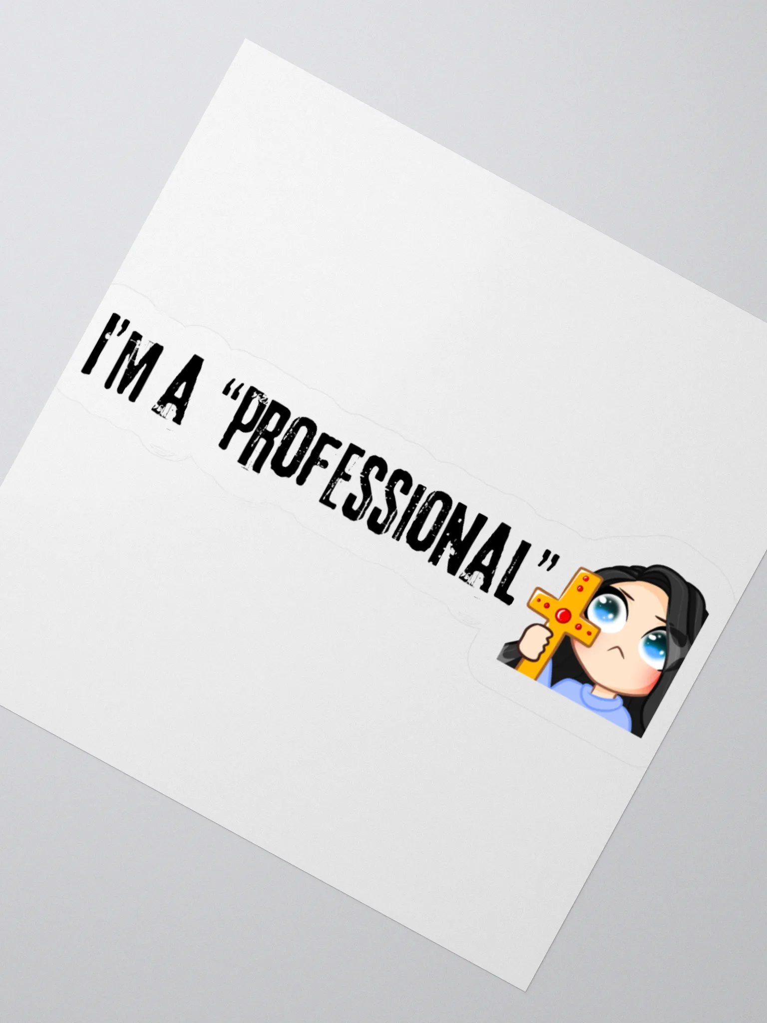 "Professional" Kiss Cut Stickers product image (2)