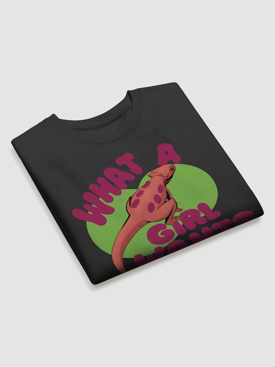 What a Girl Wants - Bearded Dragon Crewneck Sweatshirt product image (3)