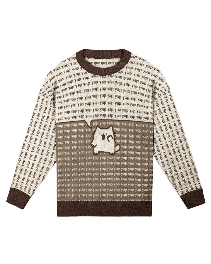 yapville knit🗣️🤎 product image (1)