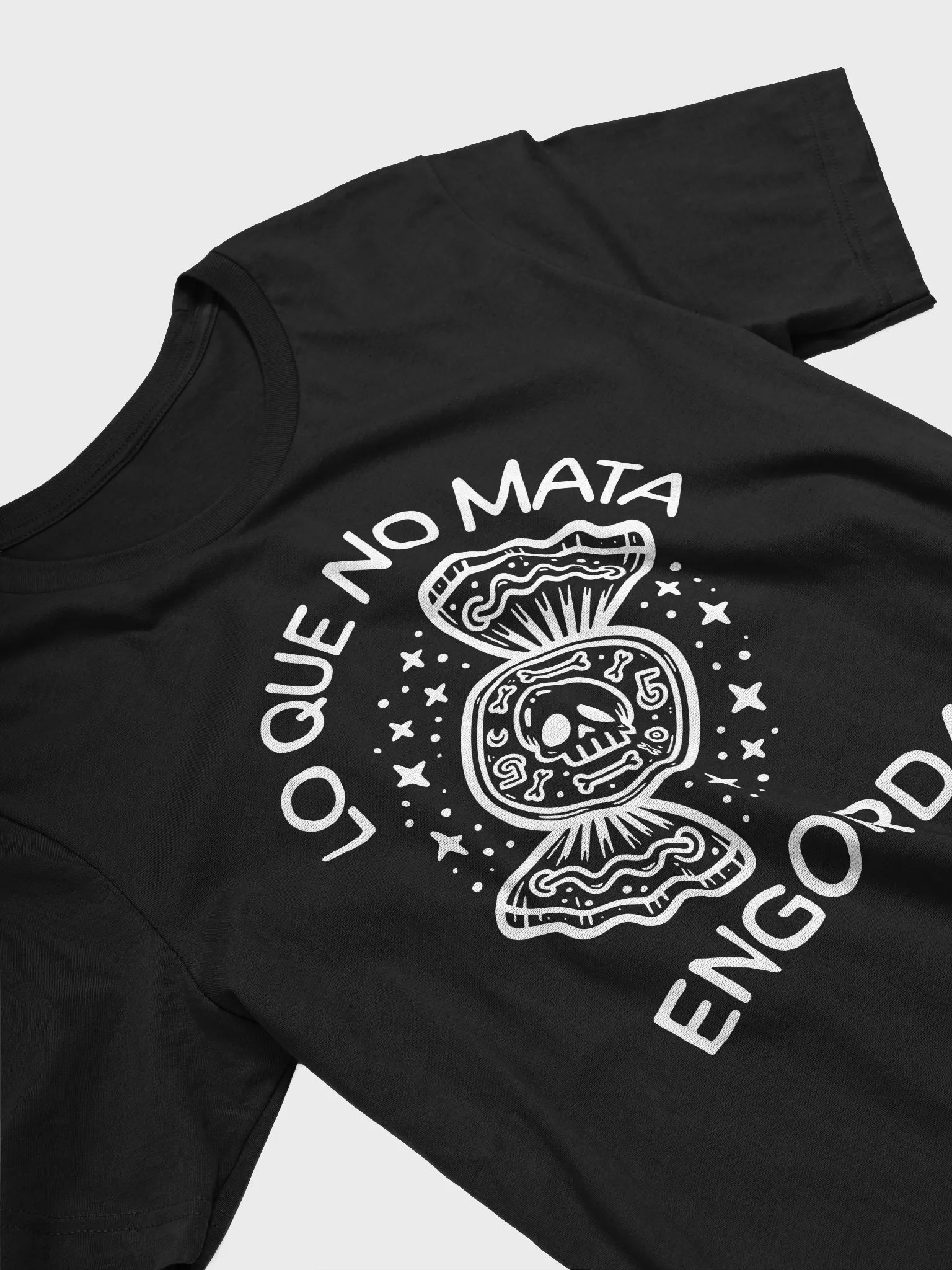 Lo que No Mata Engorda Camiseta Unisex product image (3)