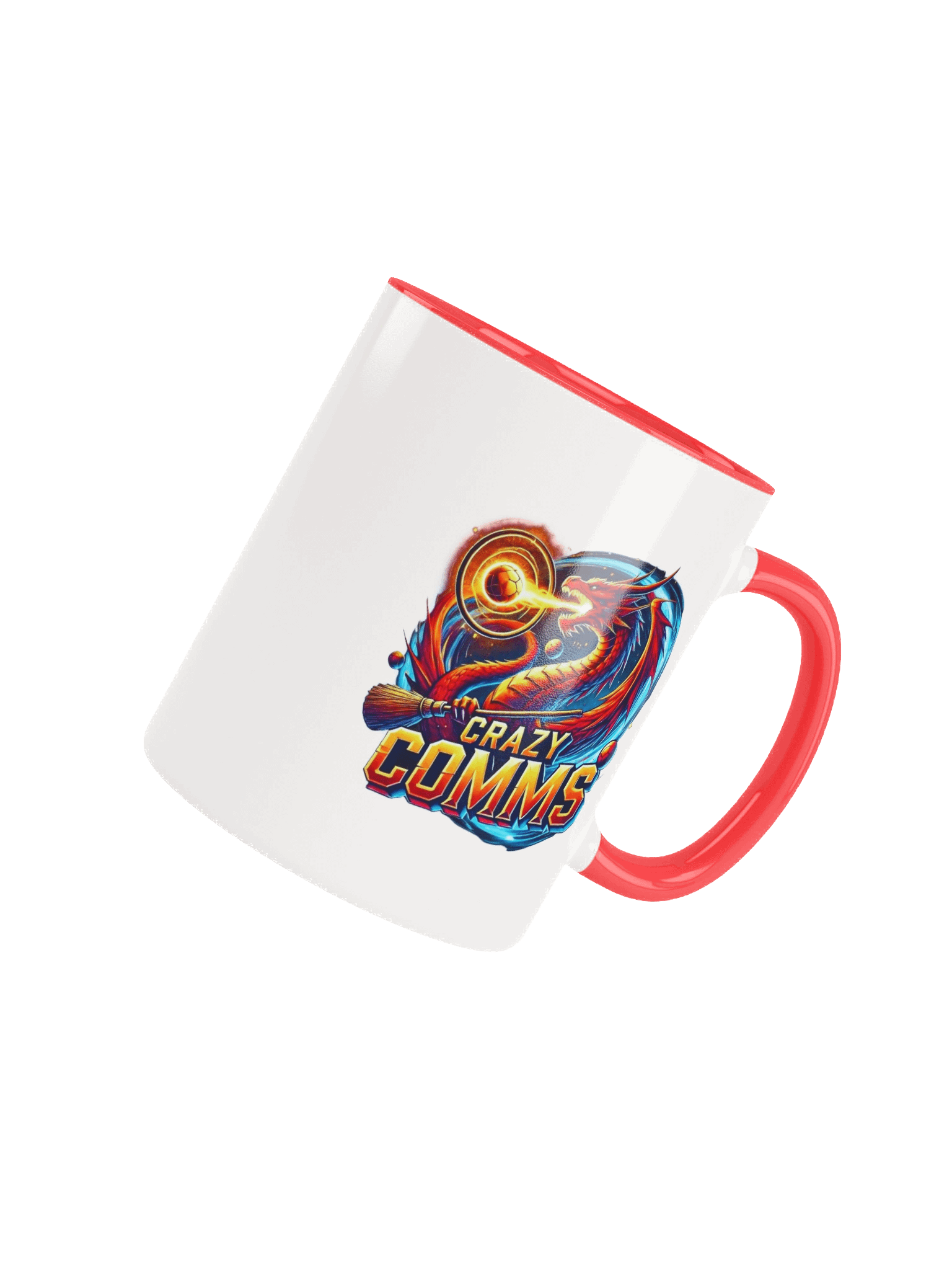 Crazy Comms Team Ceramic Mug with Color Inside product image (8)