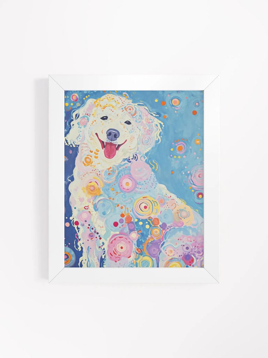 Joyful Pup - Whimsical Framed Poster product image (4)