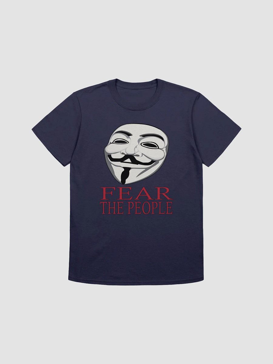 Fear The People - 02 - Red - Gildan Unisex Softstyle T-Shirt product image (2)