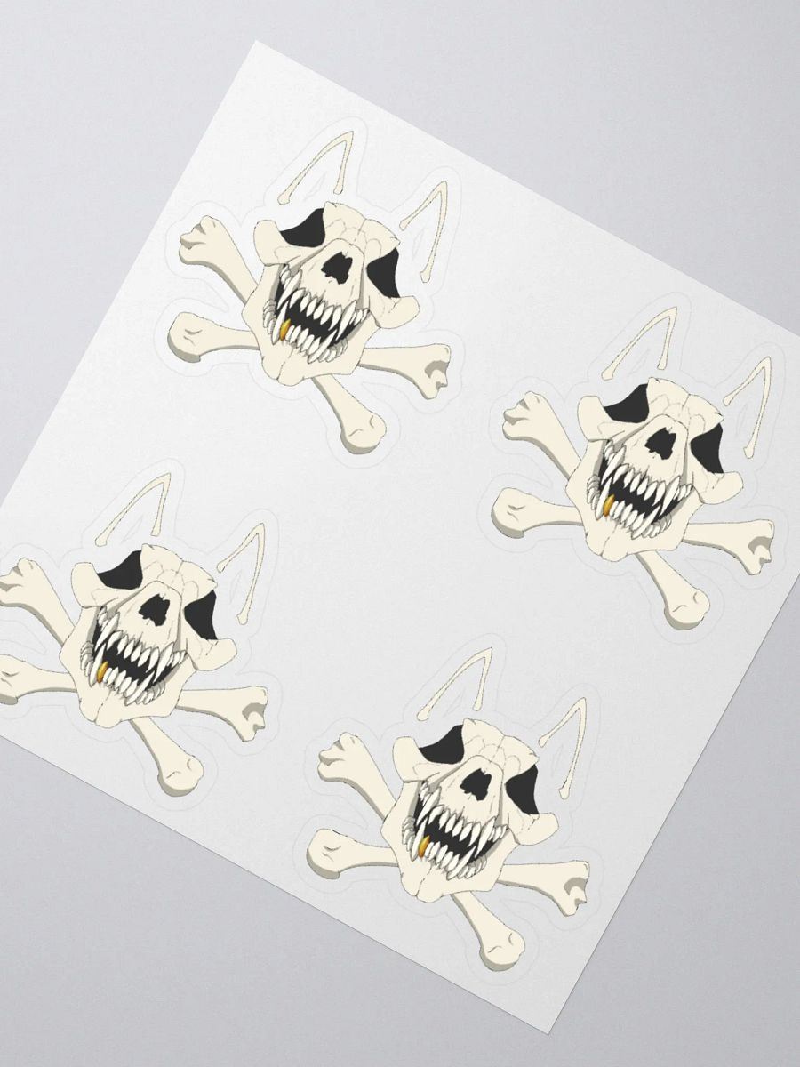 Mongrel Skull and Bones x 4 stickers product image (5)