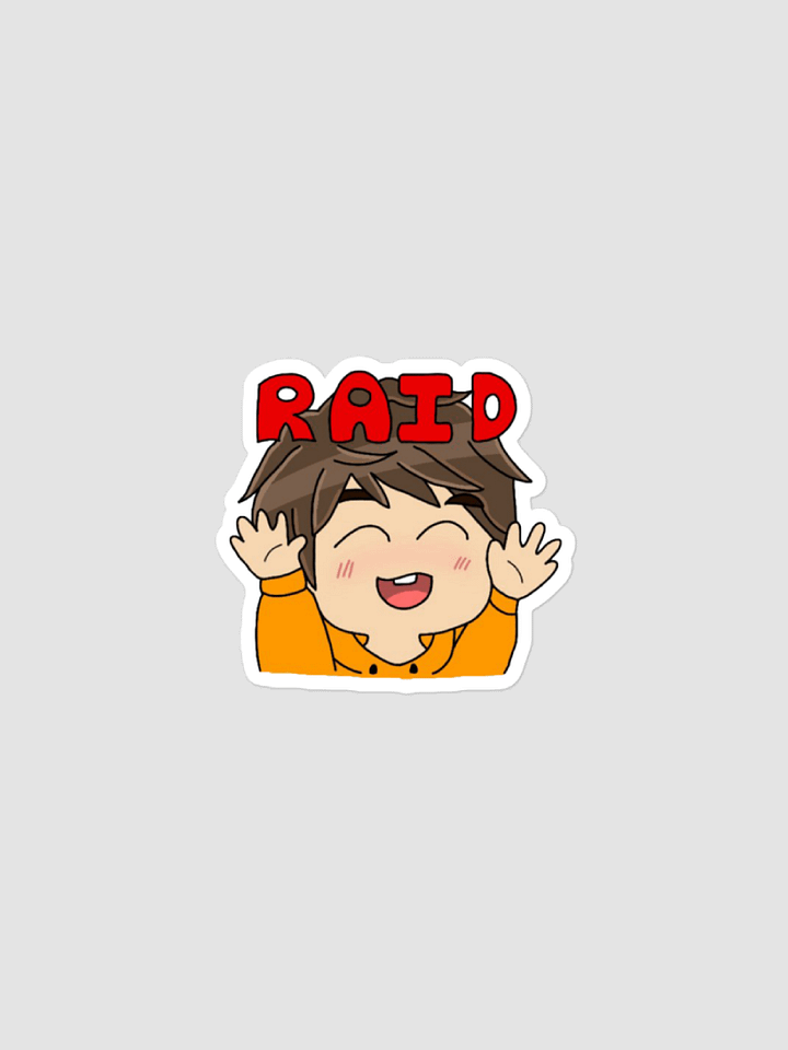 Raid Twitch Emote Sticker! product image (1)