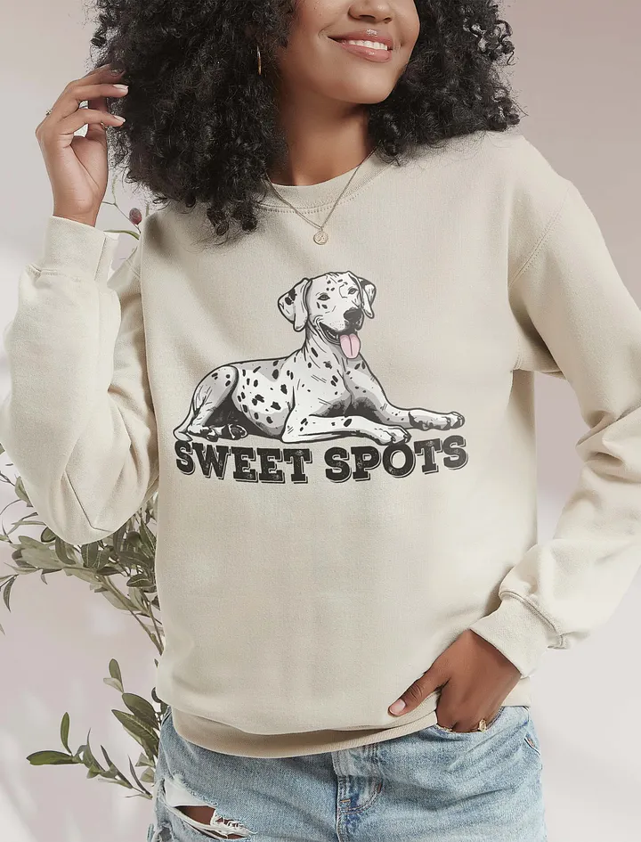 Sweet Spots Sweatshirt of a Dalmatian | Funny Shirt for Dalmatian Paw-rents product image (18)