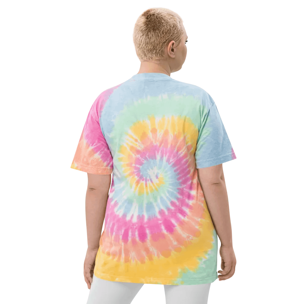 It'll Be Fine Tie Dye Tee - pastel (embroidered) product image (10)