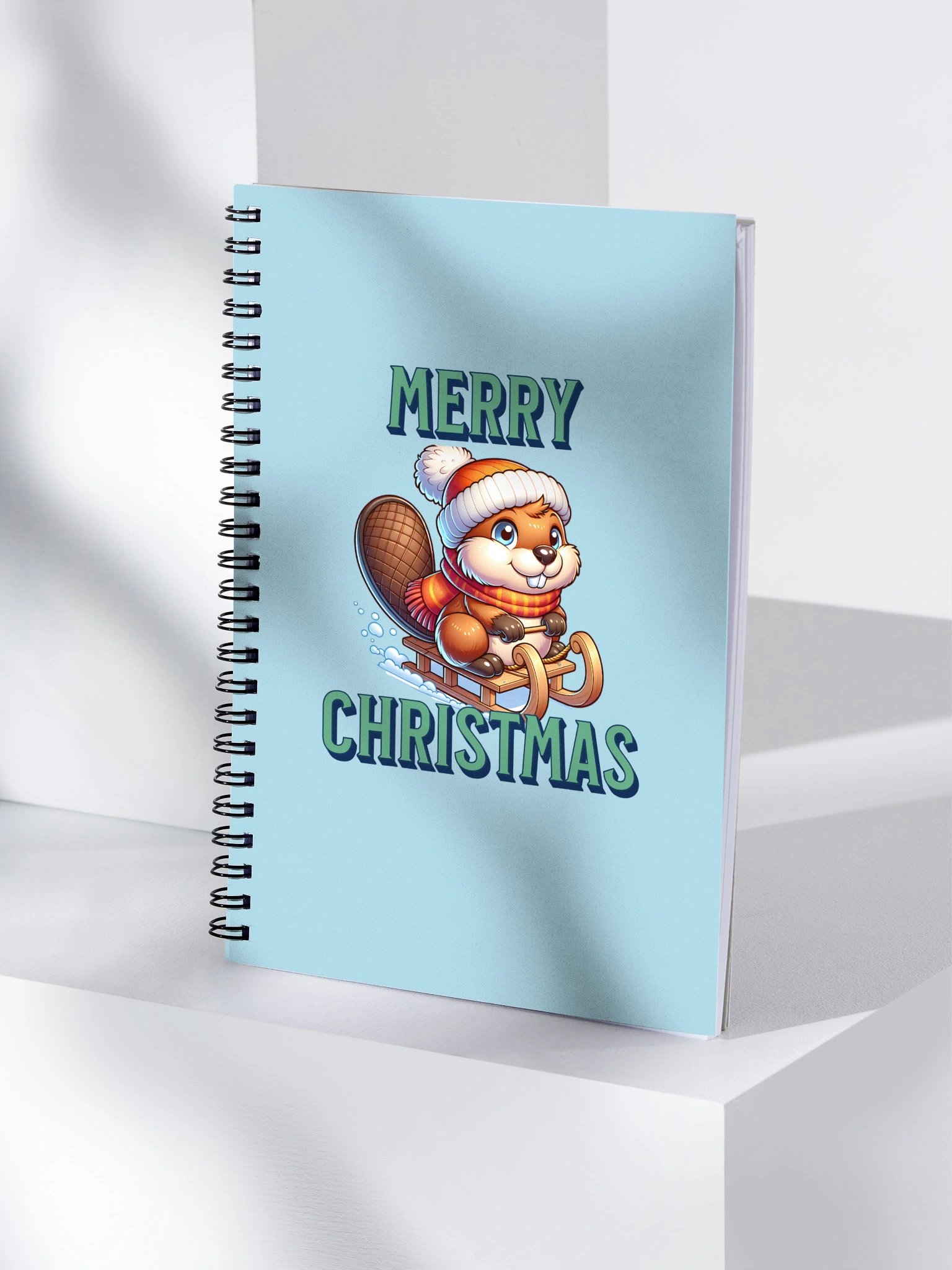Merry Christmas Sled Adventure Notebook product image (4)