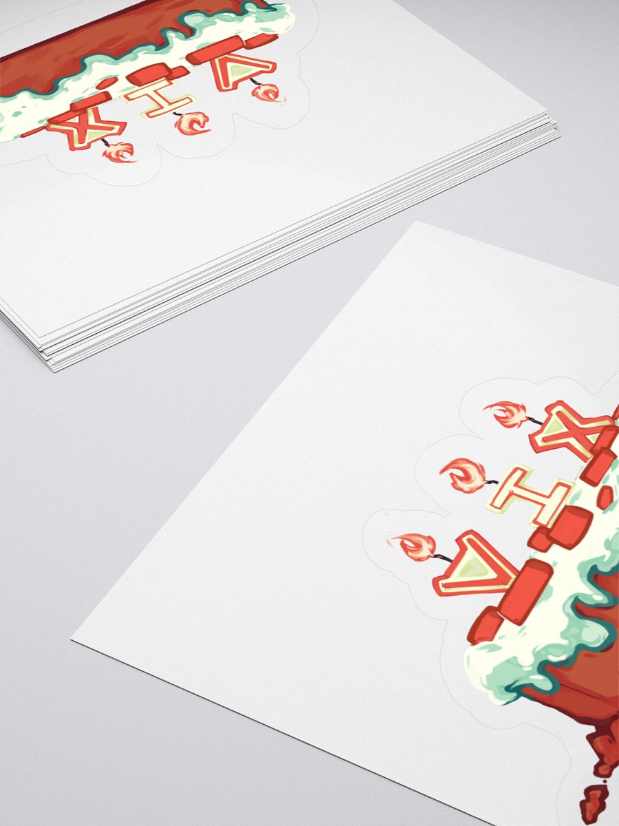 "I'll Make a Cake" w/ Candles Sticker product image (11)