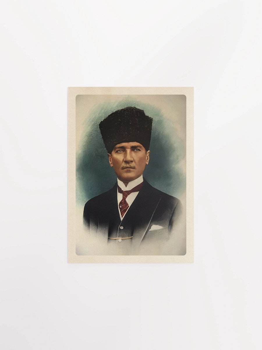Mustafa Kemal Atatürk photo poster with border, 1920s — Turkey poster product image (7)