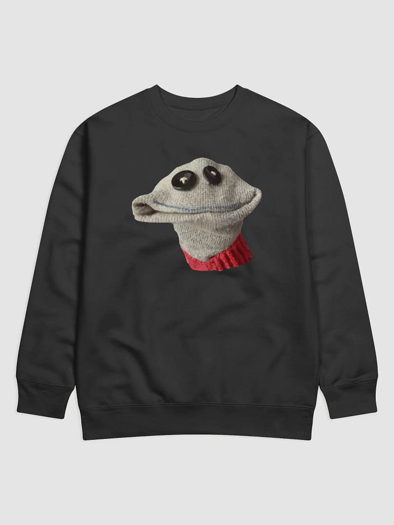 Jim Sock Puppet Head Sweatshirt