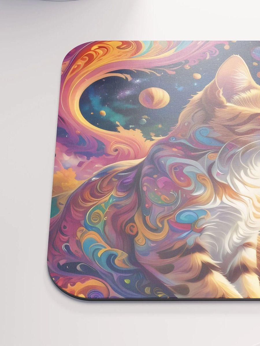 Space Cats Swirl Adventure Mouse Pad product image (7)