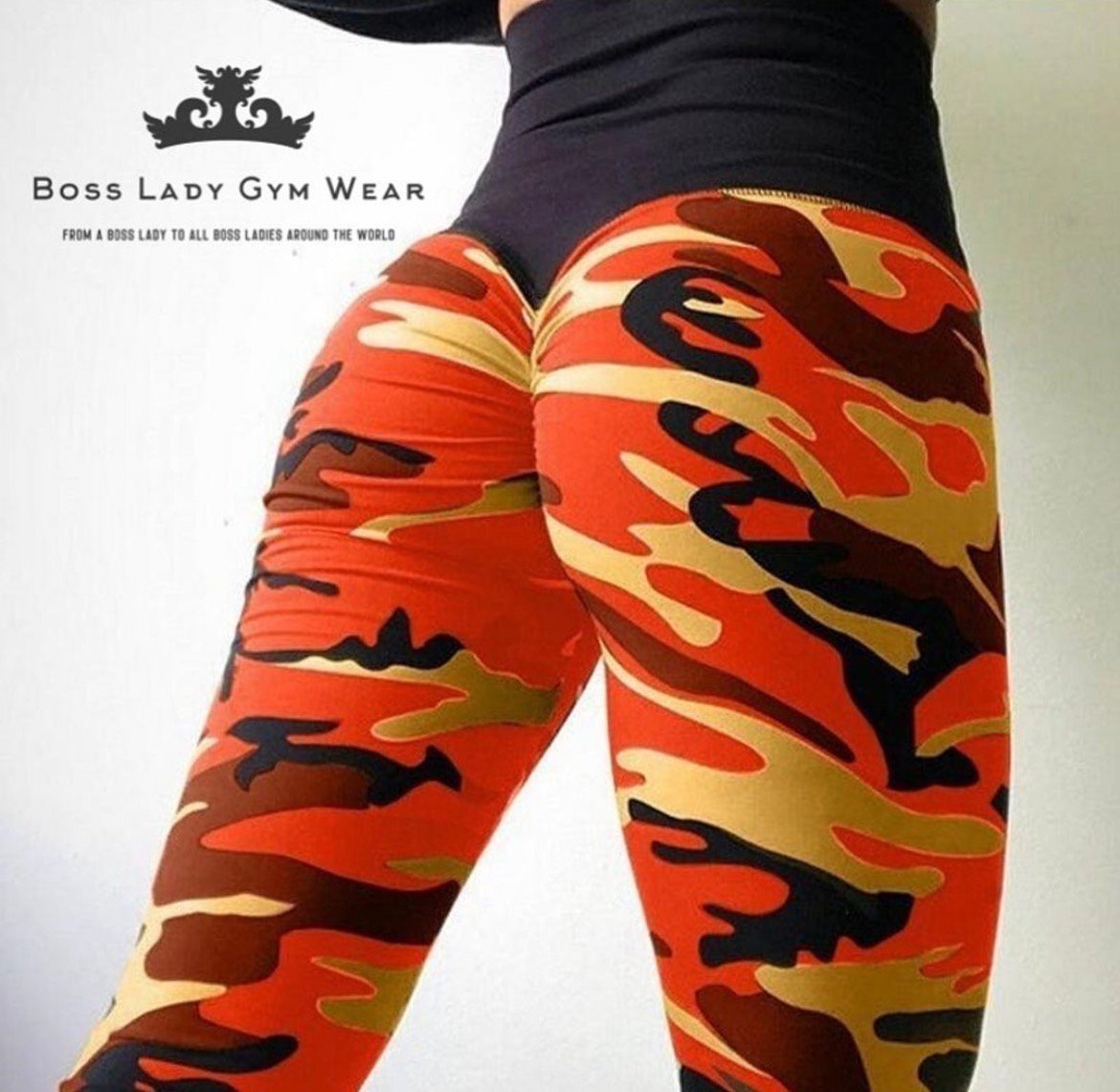Camo High Waist Scrunch back - Legging product image (3)
