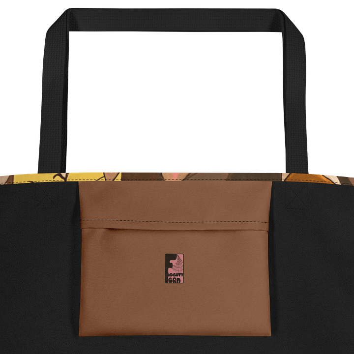 "Unleash The Cats" Tote (Brown) product image (2)
