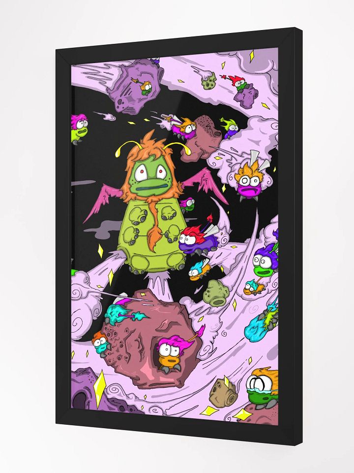 Hive of the Distractroid Queen Framed Poster product image (6)