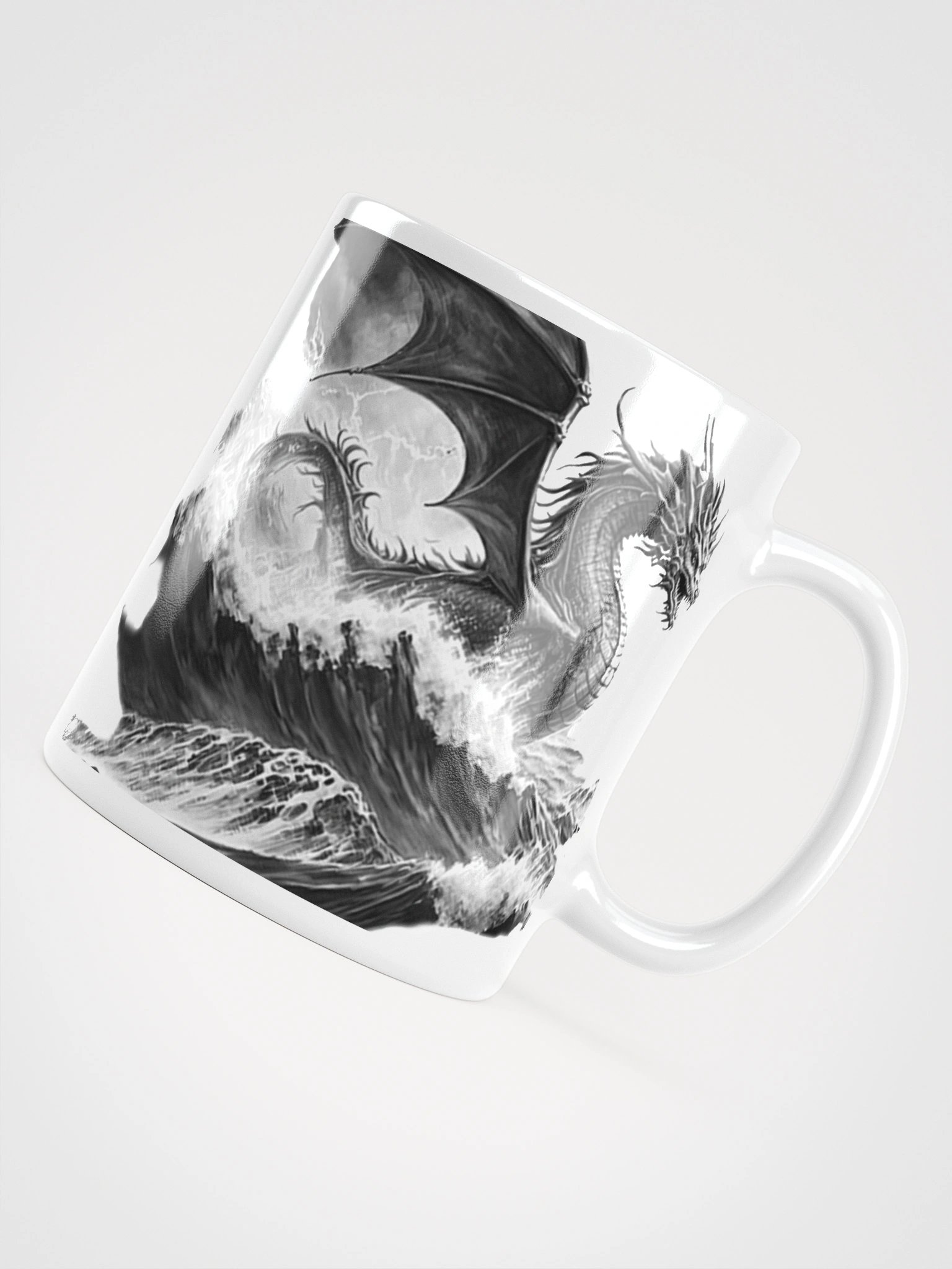 Mythical Dragon Seascape Mug product image (13)