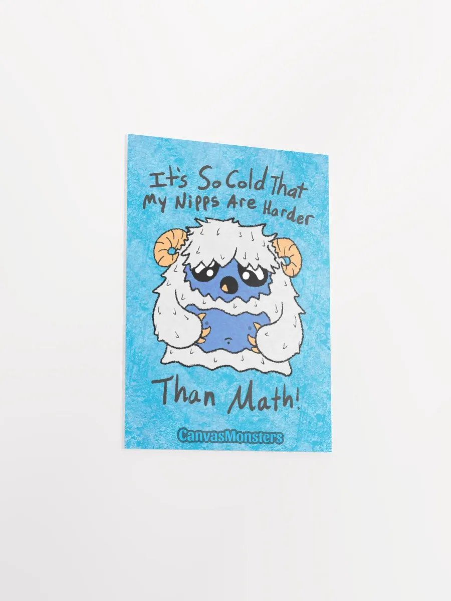 Harder Than Math Matte Poster product image (6)