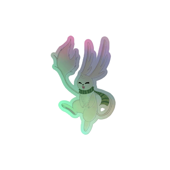 'The Eternal Guardian' Holographic Sticker product image (2)