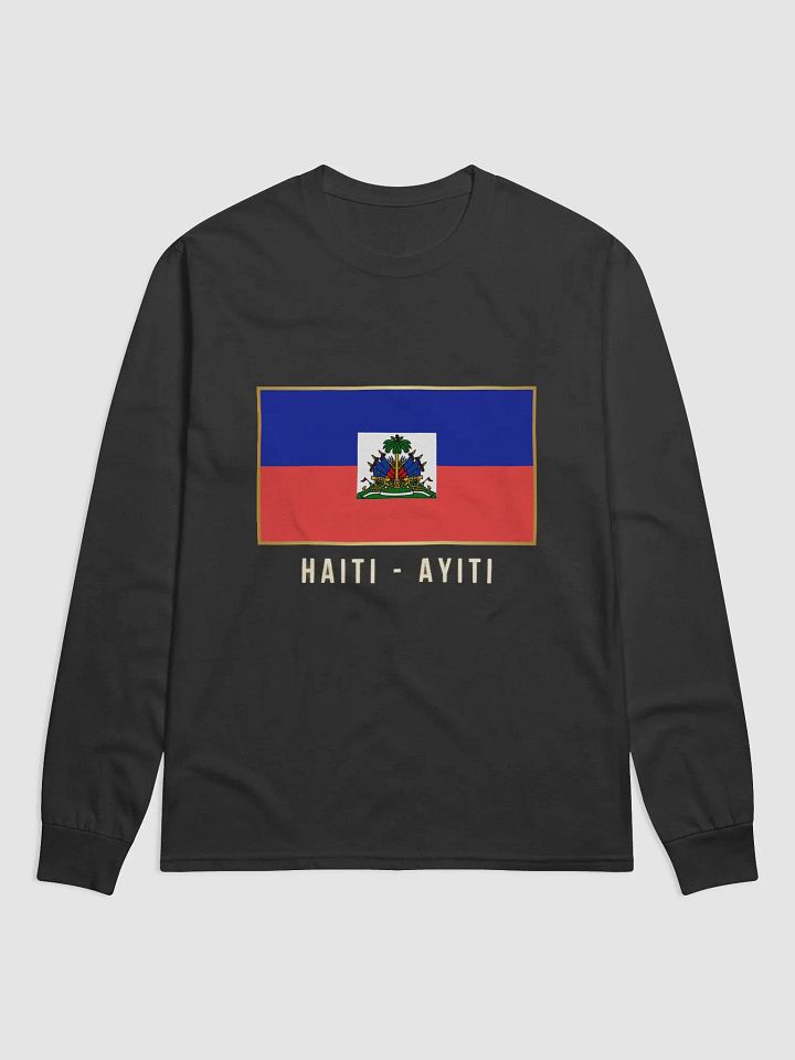 Ayiti Flag Unisex Long Sleeve product image (2)