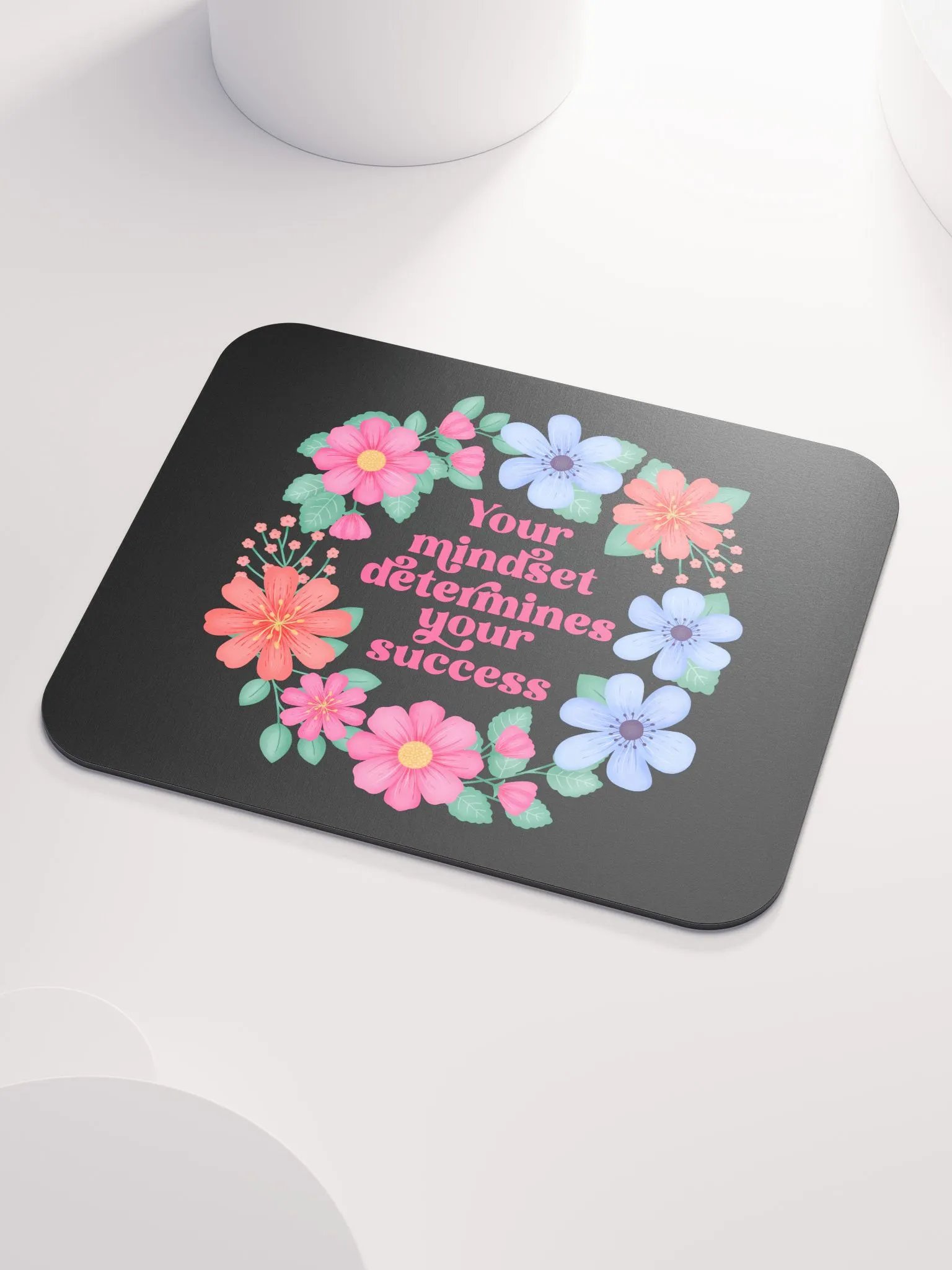 Your mindset determines your success - Mouse Pad Black product image (3)
