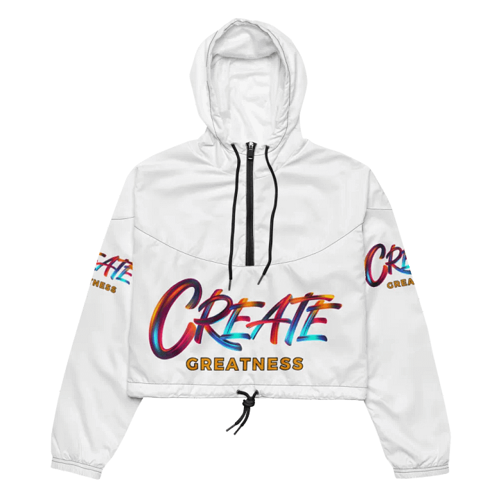 Create Greatness Dynamic Vibes Cropped Windbreaker product image (2)