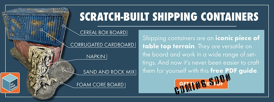 Scratch-Built Shipping Contatiner Terrain Tutorial PDF Download