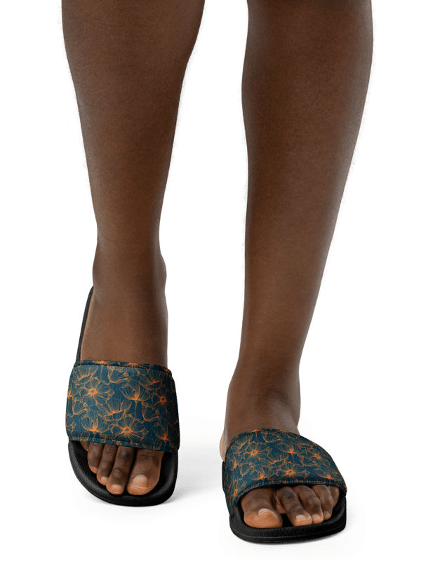 Dark Romantic Floral | Women's Slides product image (5)