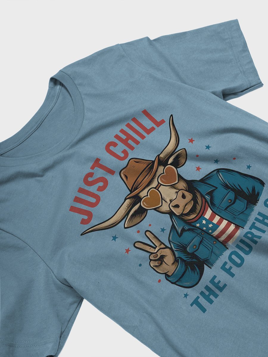 Fourth of July Longhorn Tee product image (3)