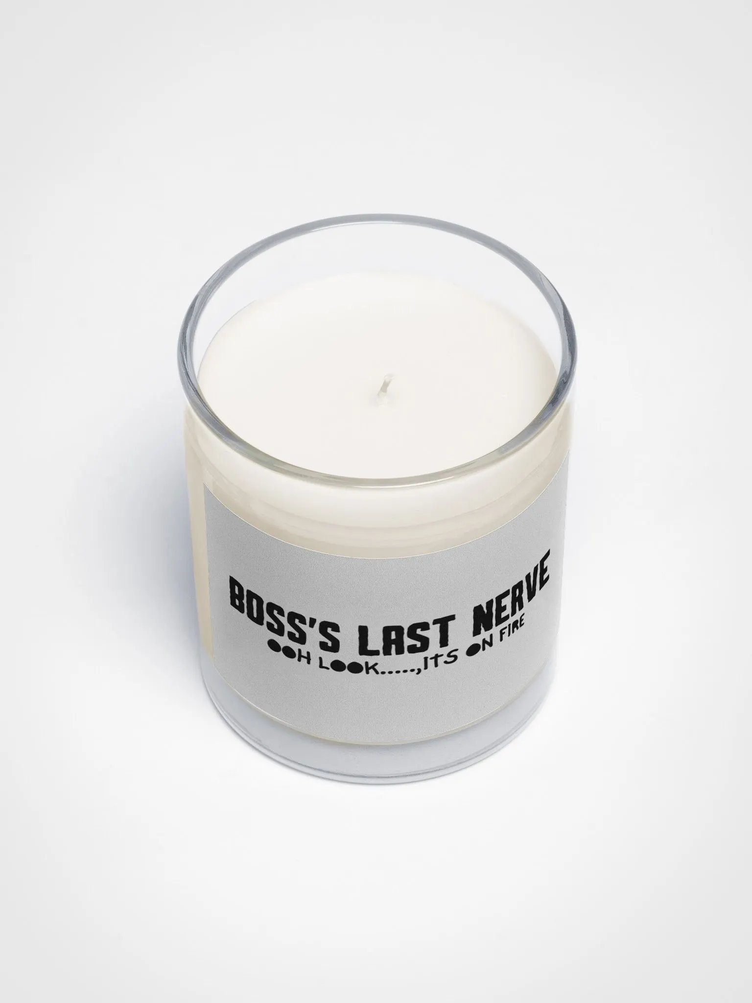 Boss's Last Nerve Soy Wax Candle product image (3)