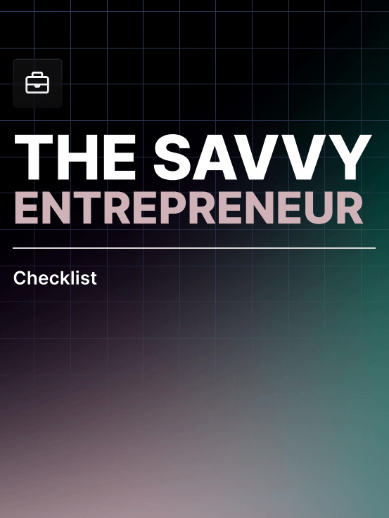 The Savvy Entrepreneur product image (2)