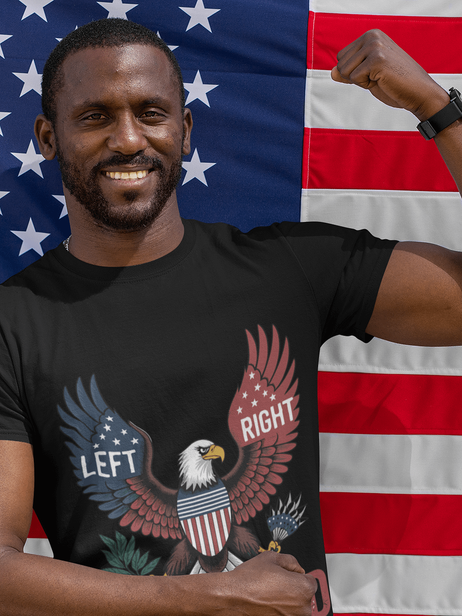 Left Right Same Bird - Political Unity Graphic Tee product image (51)