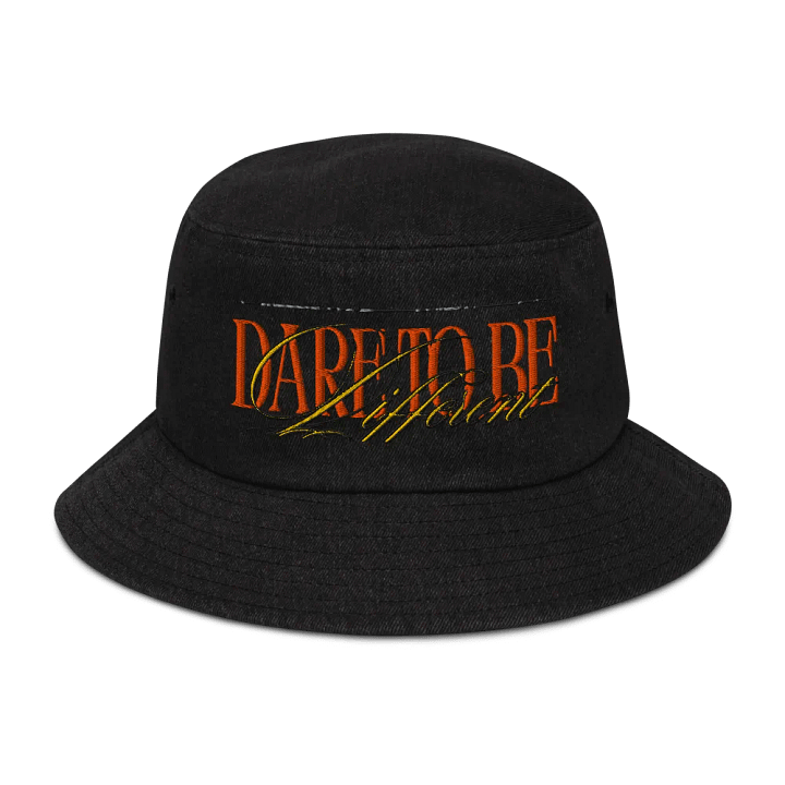 DARE TO BE Different Denim Bucket Hat product image (2)