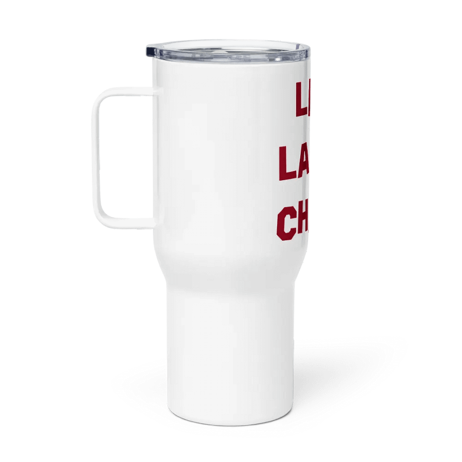 LIVE LAUGH CHAOS Tumbler with Handle product image (1)