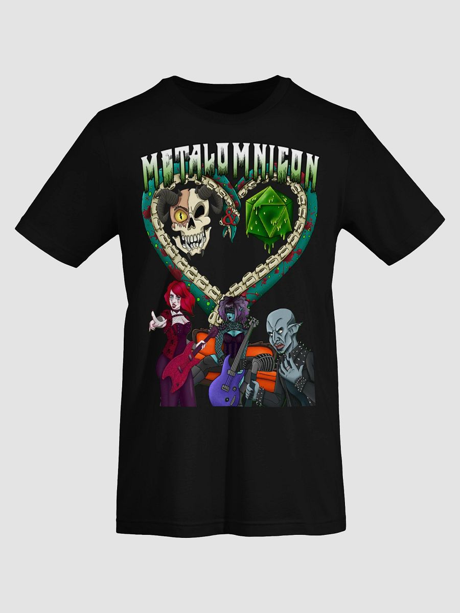 METALOMNICON – Heavy Metal Heart Tee product image (55)