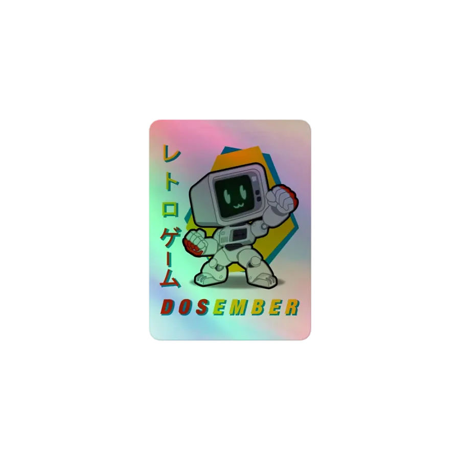 Dosember Holo sticker product image (1)