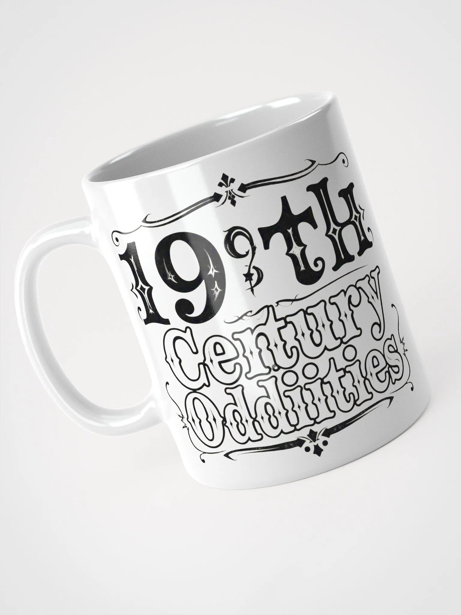 Vintage Oddities White Glossy Mug product image (3)