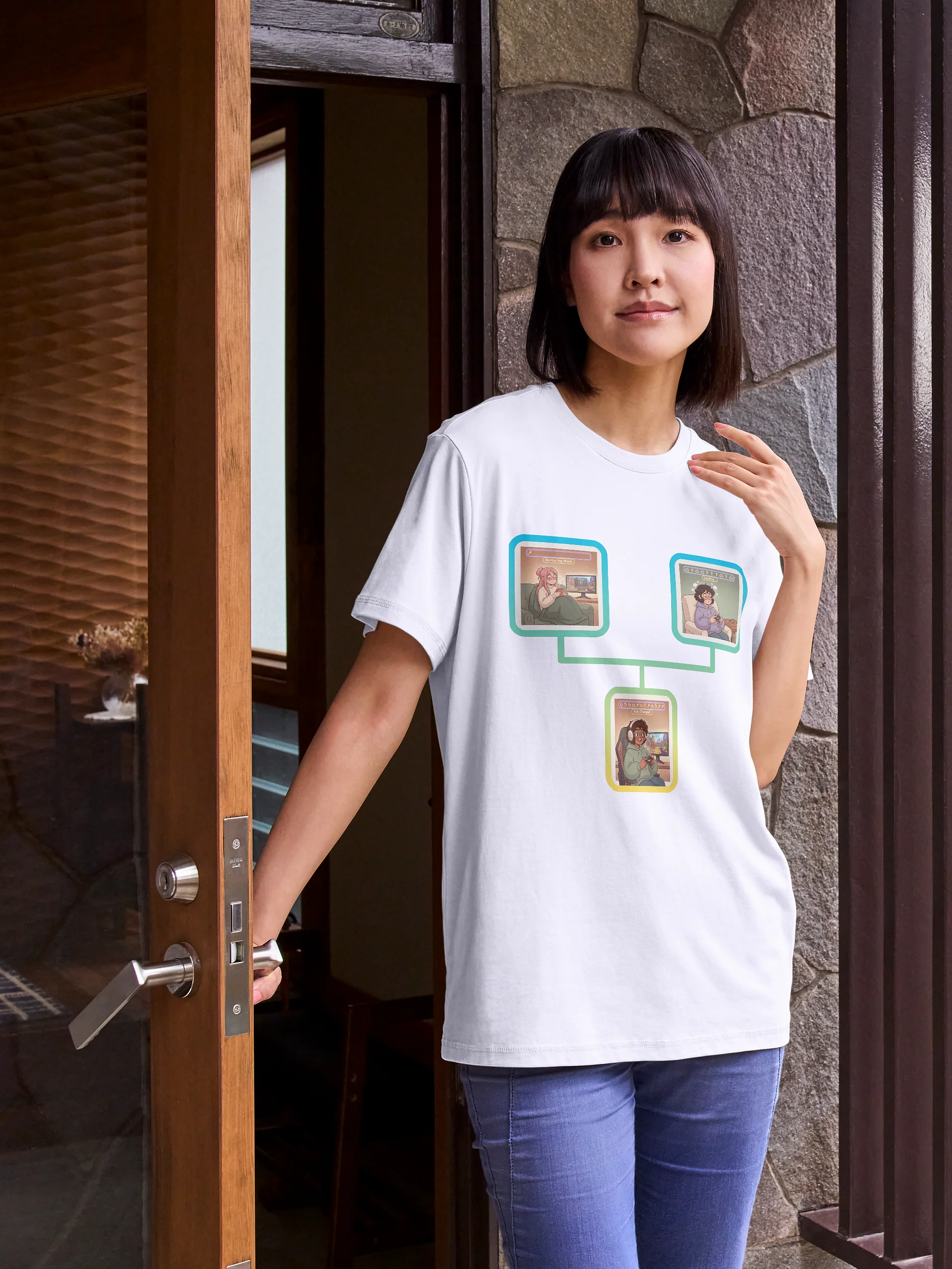 Character Status Today Shirt | Mood T-Shirt for Neurodivergents product image (5)