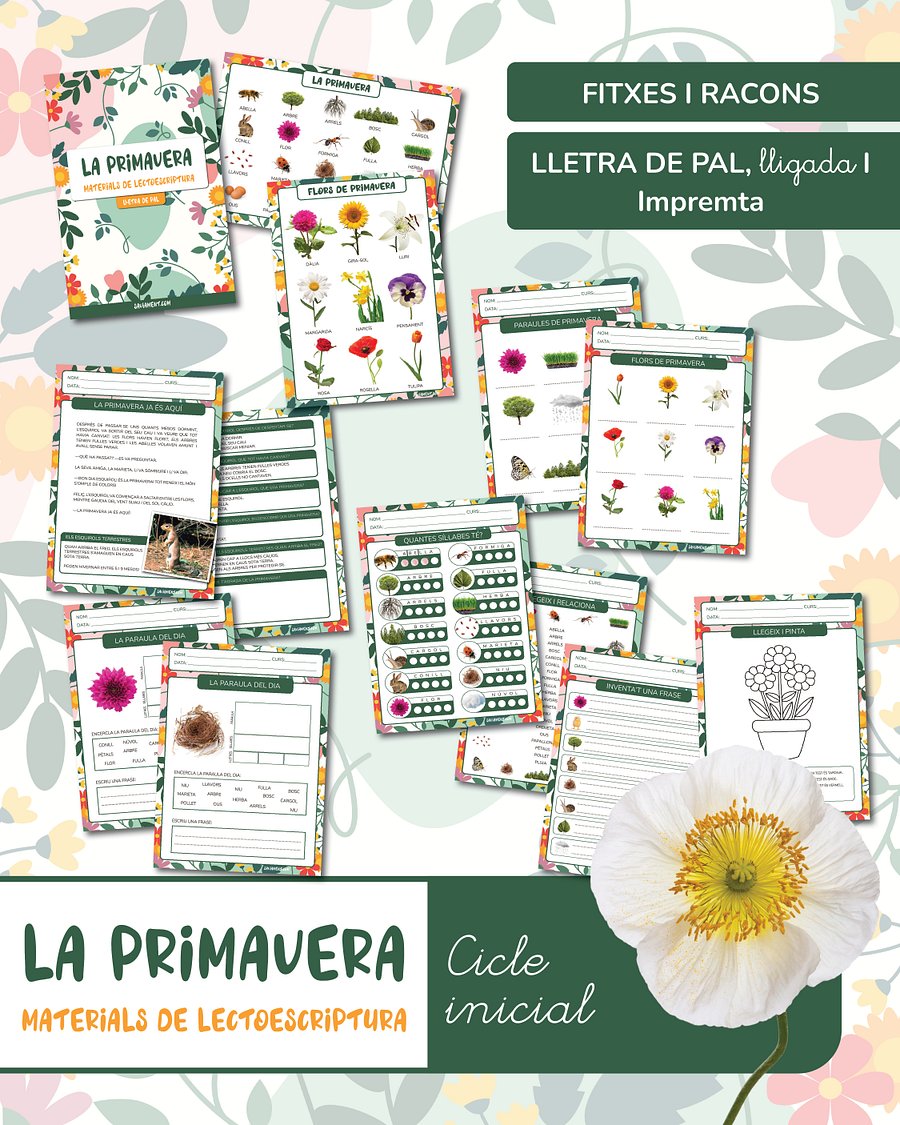 Lectoescriptura: la primavera product image (1)
